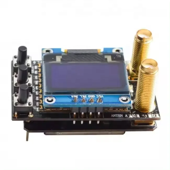 AKK Diversity RX Récepteur OLED Affichage Buzzer intégré à faible puissance avec deux modules RX pour Fatshark G0ggles RC FPV Racing Drones